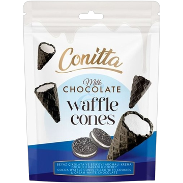 Connitta Waffle Cones Cookie White Chocolate